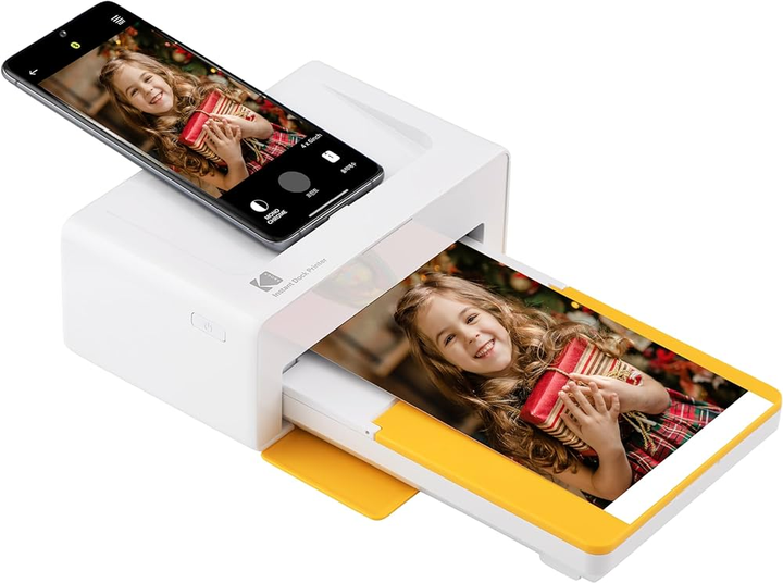 Drukarka fotograficzna Kodak Dock Plus Żółty 4 x 6 + 80 arkuszy (0192143002628) - obraz 2
