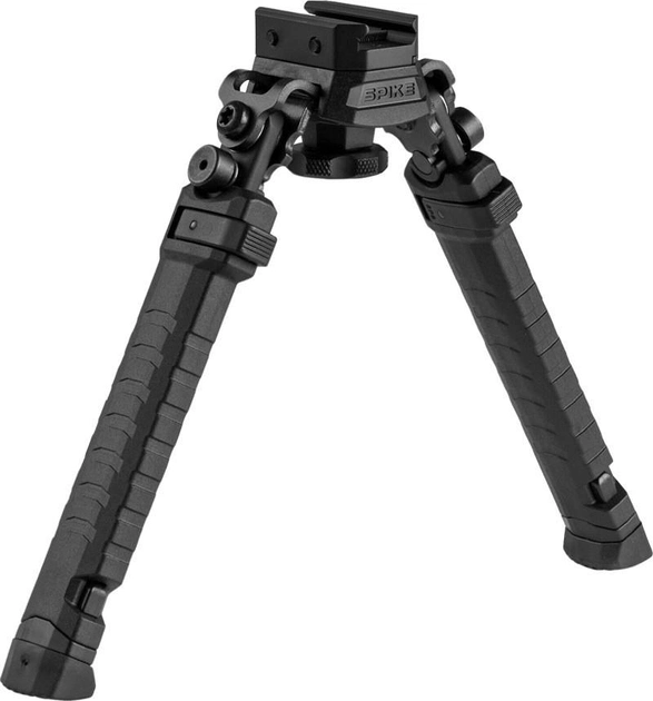 Сошки FAB Defense SPIKE (180-290 мм) Picatinny. Колір: чорний - зображення 2