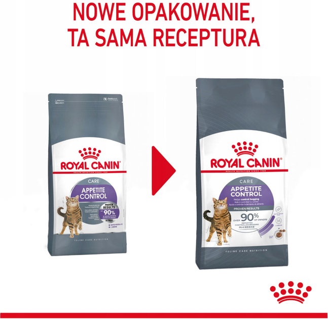 Sucha karma dla dorosłych kotów Royal Canin Appetite Control Care Kontrola apetytu 2 kg (3182550920391) - obraz 3