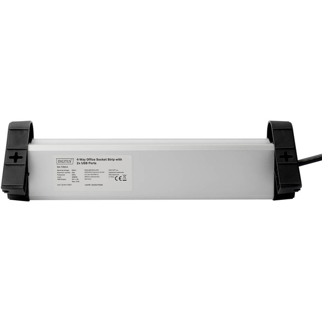 Listwa zasilająca Digitus DA-70614 1.5 m Silver (DA-70614) - obraz 3