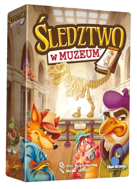 Gra planszowa FoxGames Śledztwo w muzeum (5907078167893) - obraz 1