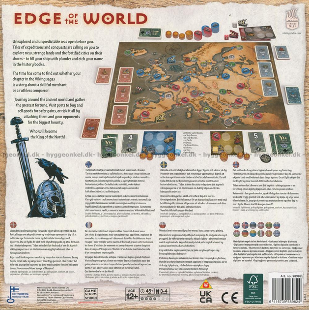 Настільна гра Tactic Vikings Tales: Edge of the World (6416739589824) - зображення 2