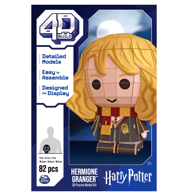 4D Пазл Spin Master Hermione Chibi Solid 82 елемента (0681147013285) - зображення 1