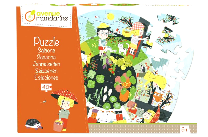 Puzzle Avenue Mandarine Seasons 40 elementów (3609510500078) - obraz 1