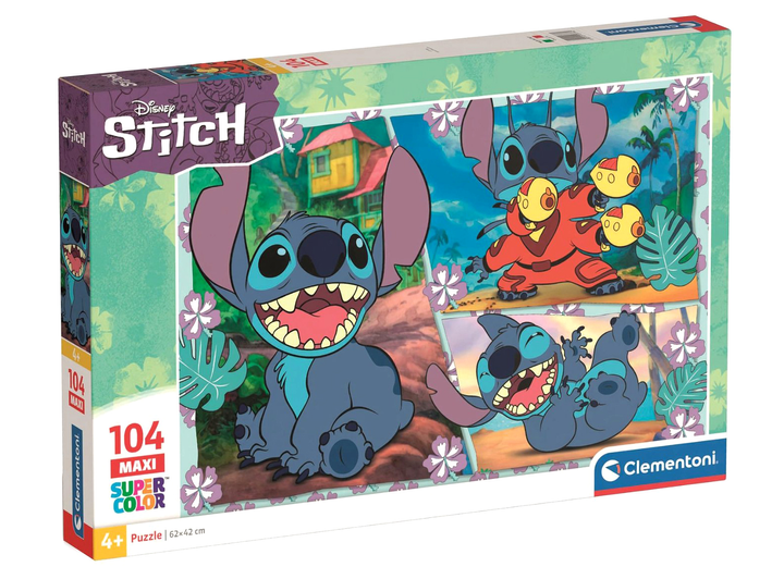 Puzzle Clementoni Maxi Stitch 104 elementy (8005125237760) - obraz 1
