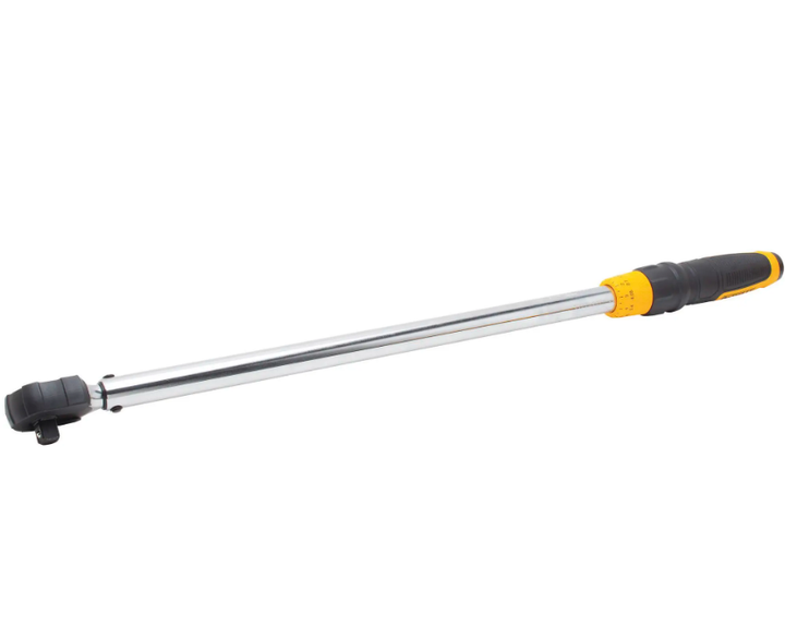 Ключ динамометрический 1/2" DeWALT, диапазон момента 68-339 Нм DWMT75462-0 - Фото 2 Ключ динамометрический 1/2" DeWALT, диапазон момента 68-339 Нм DWMT75462-0 - изображение 2
