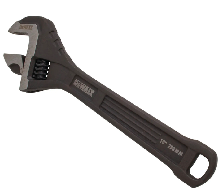 Ключ гайковий розсувний DeWALT 250мм, максимальний розмір гайки 33 мм DWHT80268-0 - зображення 3