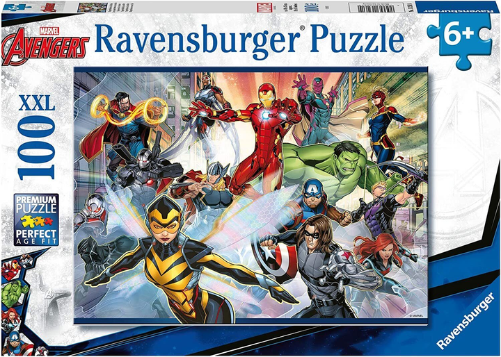 Пазл Ravensburger Avengers 100 елементів (4005556132614) - зображення 1