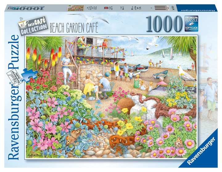 Пазл Ravensburger Beach Garden Cafe 1000 елементів (4005556174799) - зображення 1