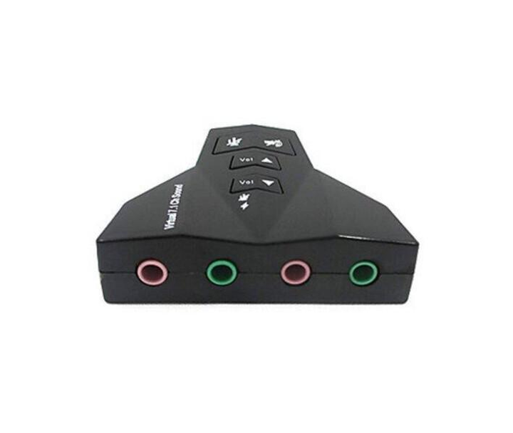 Звукова плата USB, Virtual 7.1 Channel, C-Media (B00811) Kingda - изображение 1