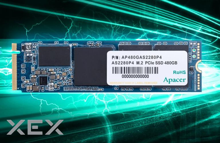 SSD APACER AS2280P4 512GB M.2 NVMe (AP512GAS2280P4-1) – фото, отзывы ...