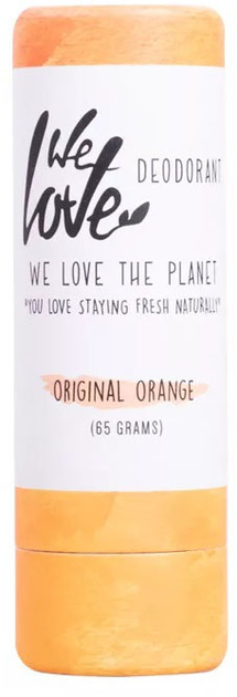 Naturalny dezodorant w sztyfcie We Love The Planet Original orange 65 g (8719324977135) - obraz 1
