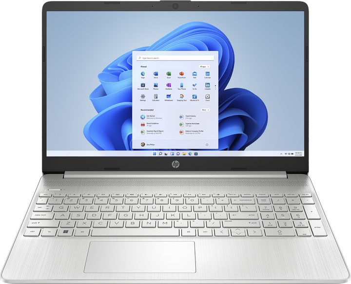 Laptop HP 15S-EQ3412NW (75L43EA) Silver - obraz 2