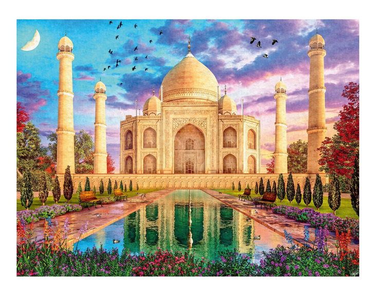 Puzzle Ravensburger Taj Mahal 1500 elementów (4005556174386) - obraz 2