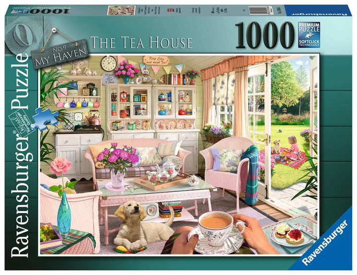 Пазл Ravensburger The Tea Shed 1000 елементів (4005556169566) - зображення 1