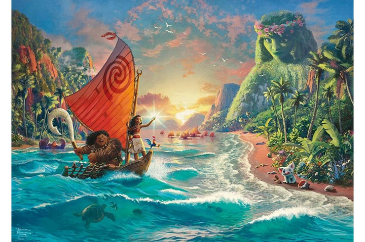 Пазл Schmidt Thomas Kinkade: Disney Moana 1000 елементів (4001504580308) - зображення 1