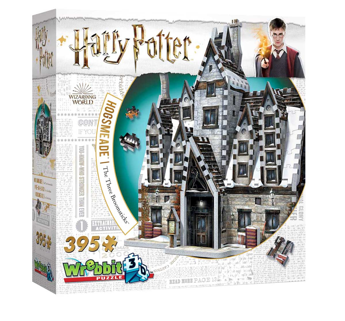 3D Puzzle Wrebbit Harry Potter: The Three Broomsticks 395 elementów (0665541010125) - obraz 1