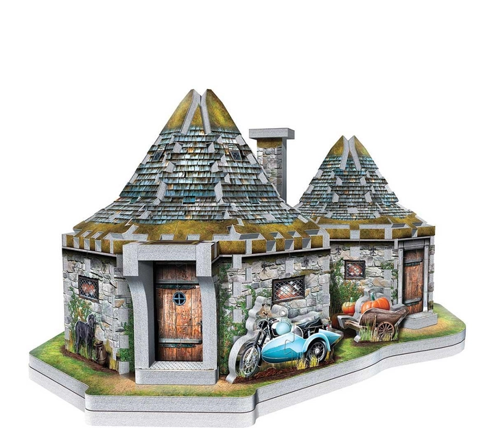 3D Пазл Wrebbit Harry Potter: Hagrid's Hut 270 елементів (0665541005121) - зображення 2