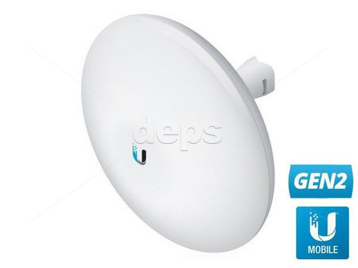 Точка доступу Ubiquiti NanoBeam NBE-5AC-GEN2 - зображення 1