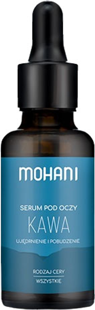 Serum pod oczy Mohani Kolekcja Alfabet Ziemi Kawa ujędrniająco-pobudzające 30 ml (5902802721525) - obraz 1