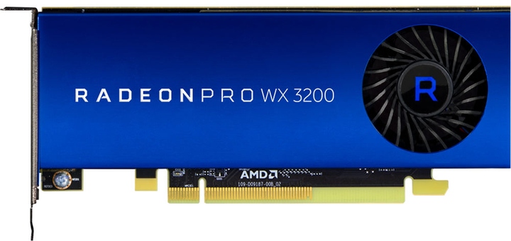 AMD PCI-Ex Radeon Pro WX 3200 4GB GDDR5 (128bit) (4 x miniDisplayPort) (100-506095) - изображение 1