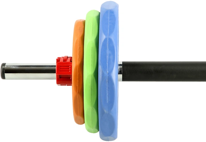 Sztanga Fitness HMS SBP22 20 kg (5907695592184) - obraz 6