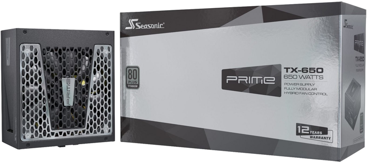Seasonic PRIME TITANIUM ATX電源　650W Seasonic Prime 650W Titanium Power Supply Review | KitGuru