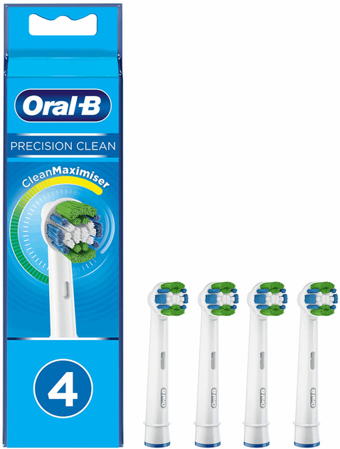 Końcówki do szczoteczki Oral-B Precision Clean 4 szt (4210201316787) - obraz 1