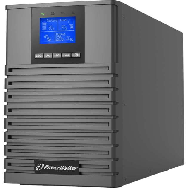 ИБП PowerWalker VFI ICT IoT 1000VA (1000W) Black (VFI 1000 ICT IOT PF1) - изображение 1