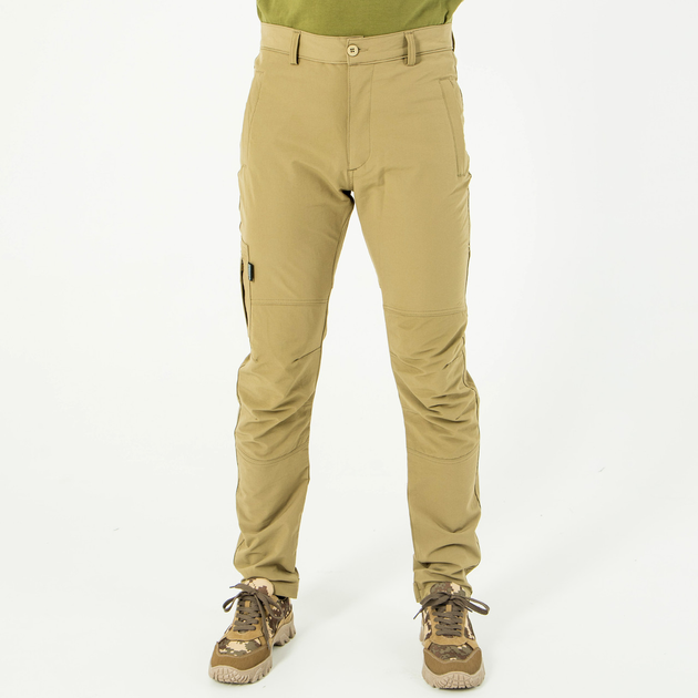 Чоловічі штани Combat колір койот, тканина стрейч-кулір,Туреччина, L - зображення 1