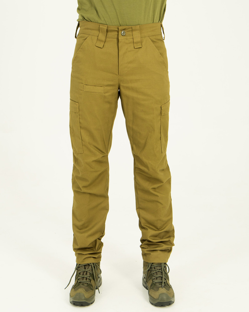 Чоловічі штани з утяжками під коліном, колір койот 54 - зображення 1