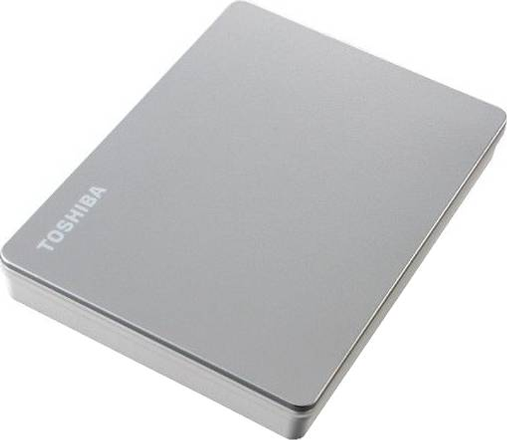 Жорсткий диск 2.5 4ТБ Toshiba Canvio Flex 3.2 Gen 1 (3.1 Gen 1) Срібний (HDTX140ESCCA) - зображення 1