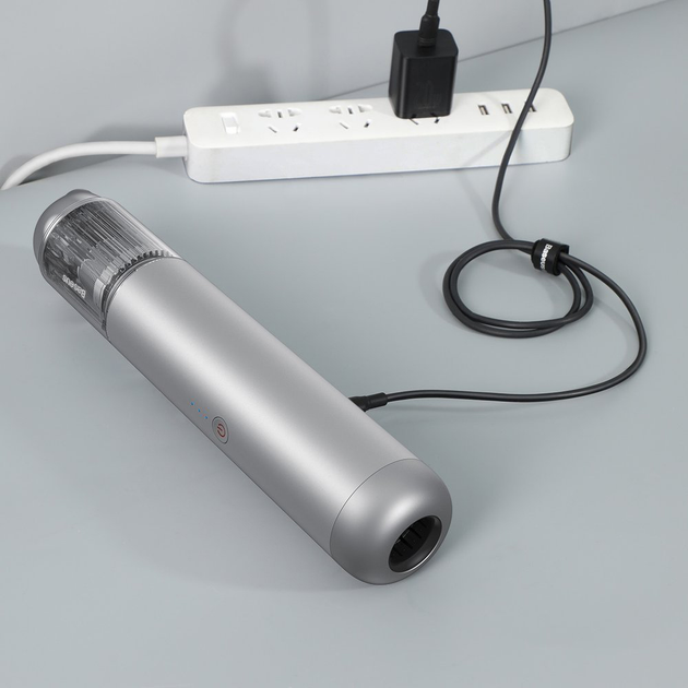 Автомобільний пилосос Baseus A3 Car Vacuum Cleaner 15000 Па Silver (CRXCQA3-0S) - зображення 11