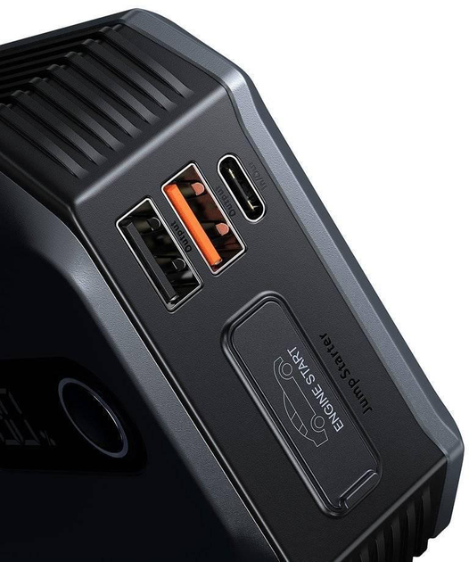 Urządzenie uruchamiające Baseus Super Energy Max 20000 mAh Black (CGNL020001) - obraz 4