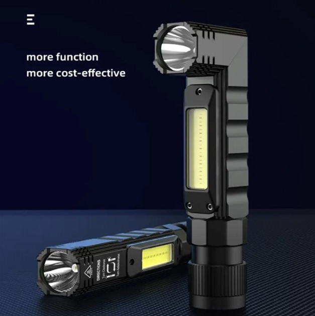 Ліхтар багатофункціональний акумуляторний SuperFire G19 200 Lumen IP31 (6956362931534) - зображення 8