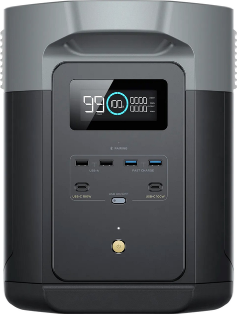 Зарядна станція EcoFlow DELTA 2 Max / 2400 Вт / 2048 Вт⋅год / LiFePO4 (5009701006) - зображення 3