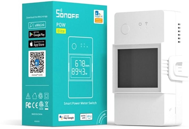 Розумний 1-канальний Wi-Fi перемикач Sonoff POWR320D (POWR320D) - зображення 4
