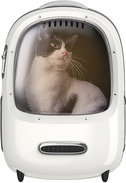 Plecak podróżny dla zwierząt Petkit Breezy2 Smart Cat Carrier White (Breezy 2-W) - obraz 1