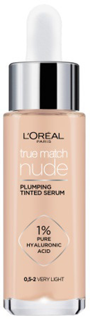 Serum w podkładzie L'Oreal Paris True Match Nude skoncentrowane 0.5-2 Very Light 30 ml (3600523989898) - obraz 1