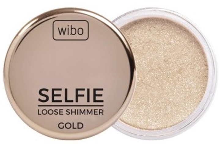 Хайлайтер для обличчя Wibo Selfie Loose Shimmer Gold 2 г (5901801628323) - зображення 1