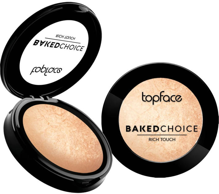 Rozświetlacz Topface Baked Choice Rich Touch Highlighter wypiekany 102 6 g (8681217245648) - obraz 1