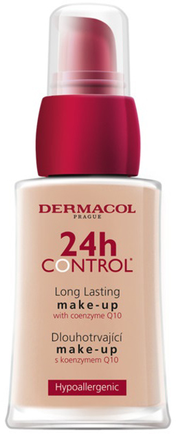 Podkład do twarzy Dermacol 24H Control Long Lasting Make-Up długotrwały 01 30 ml (85926653) - obraz 1