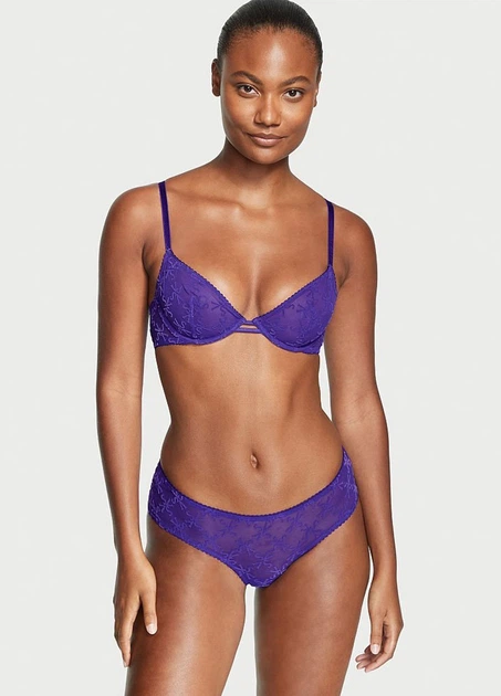 Комплект Victoria's Secret 34C-S фиолетовый (14400235893QCJ4434C/S) - Фото 5 Комплект Victoria's Secret 34C-S фиолетовый (14400235893QCJ4434C/S) - изображение 5