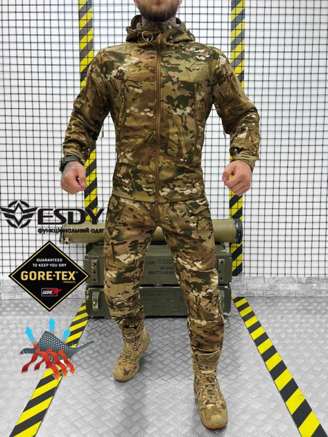 Тактичний костюм софтшел ESDY XXXL - зображення 1