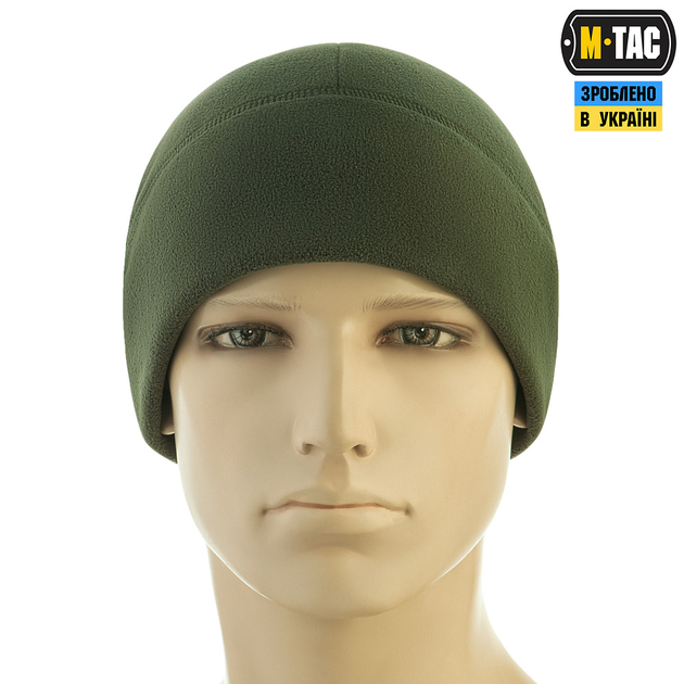 M-Tac шапка Watch Cap Elite фліс (320г/м2) with Slimtex Army Olive L - зображення 2