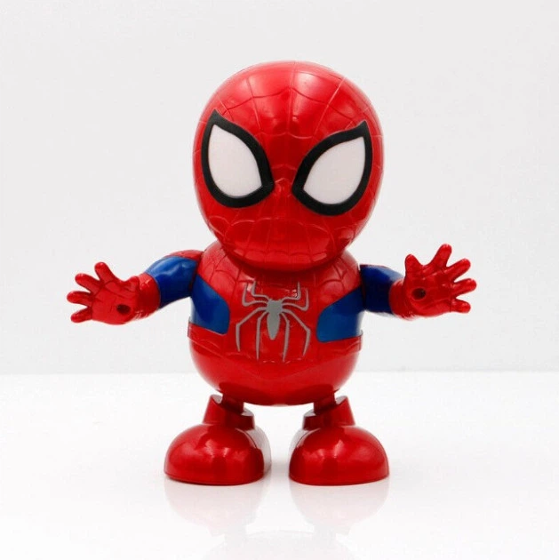 Интерактивная игрушка Человек Паук танцующий супер герой робот Dance Hero Marvel Spyder man со световыми и звуковыми эффектами (D-201909055) - Фото 1 Интерактивная игрушка Человек Паук танцующий супер герой робот Dance Hero Marvel Spyder man со световыми и звуковыми эффектами (D-201909055) - изображение 1