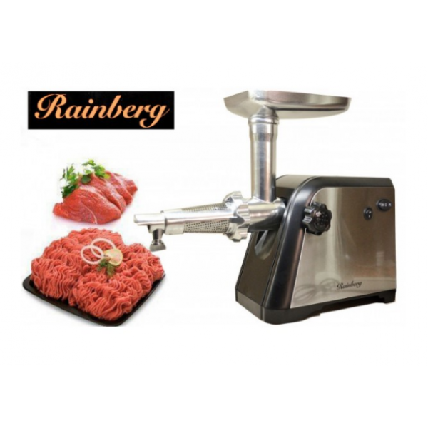 Электрическая мясорубка Rainberg RB-672 Original соковыжималка 3000W Черный - изображение 3