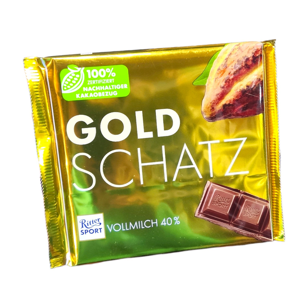 Шоколад Ritter Sport Gold Schatz 250 г (0146) – купить в Украине ...