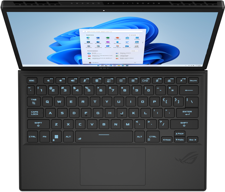 Laptop ASUS ROG Flow Z13 GZ301 (90NR07Z1-M006H0) Black - obraz 2