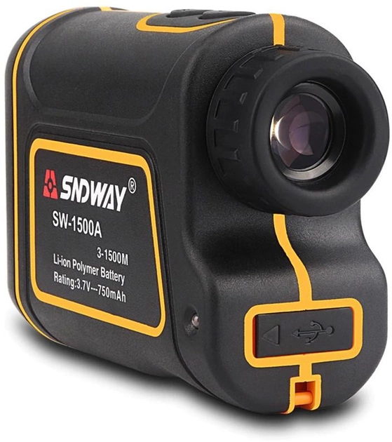 Лазерний далекомір Sndway SW-1500A 1500 м - зображення 2